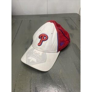 Philadelphia Phillies MLB New Era 9Forty Adjustable Hat Red White Cap